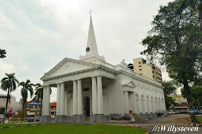  George rupanya beken dijadikan nama gereja Anglikan St. George's Anglican Church, Penang Malaysia