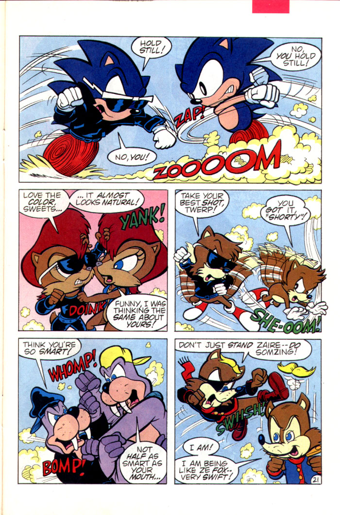 Read online Sonic The Hedgehog comic -  Issue #24 - 23