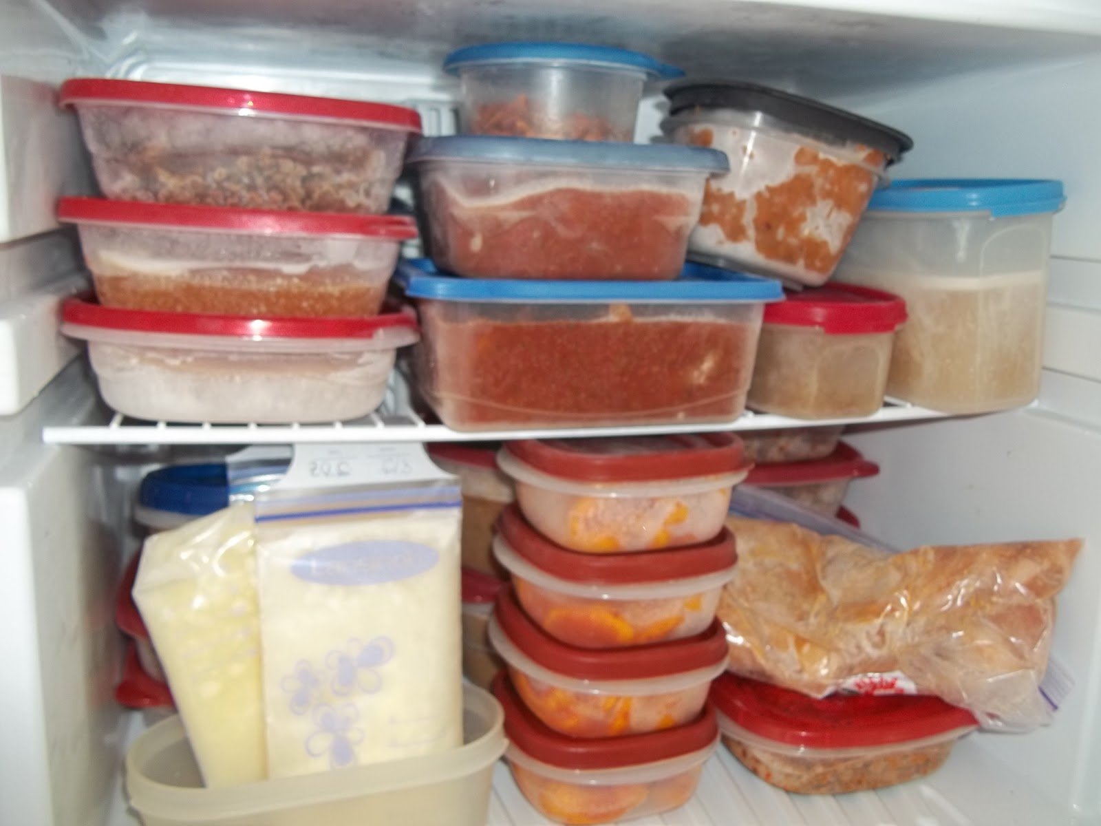 Make, Do and Mend How I organize frozen food