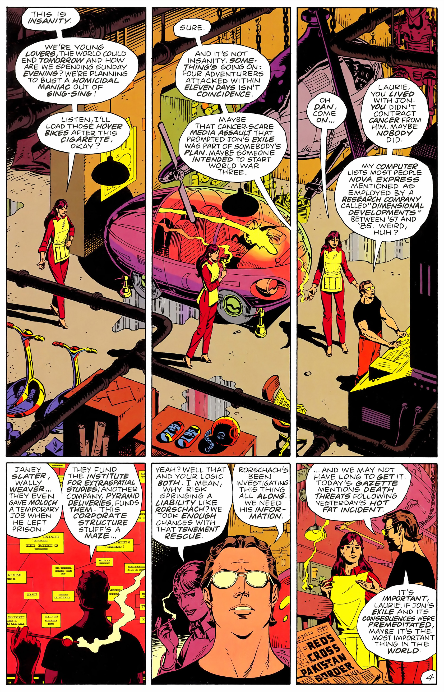 Read online Watchmen comic -  Issue #8 - 6