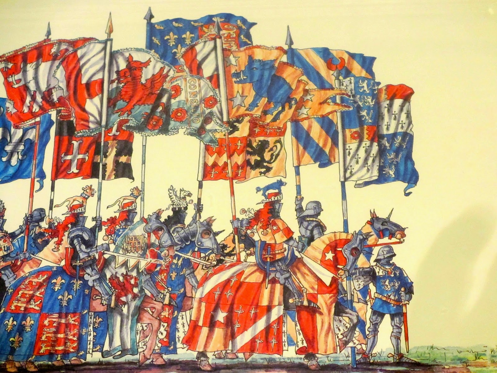 Horse and Musket Battle of Bosworth Field, 22nd August 1485,