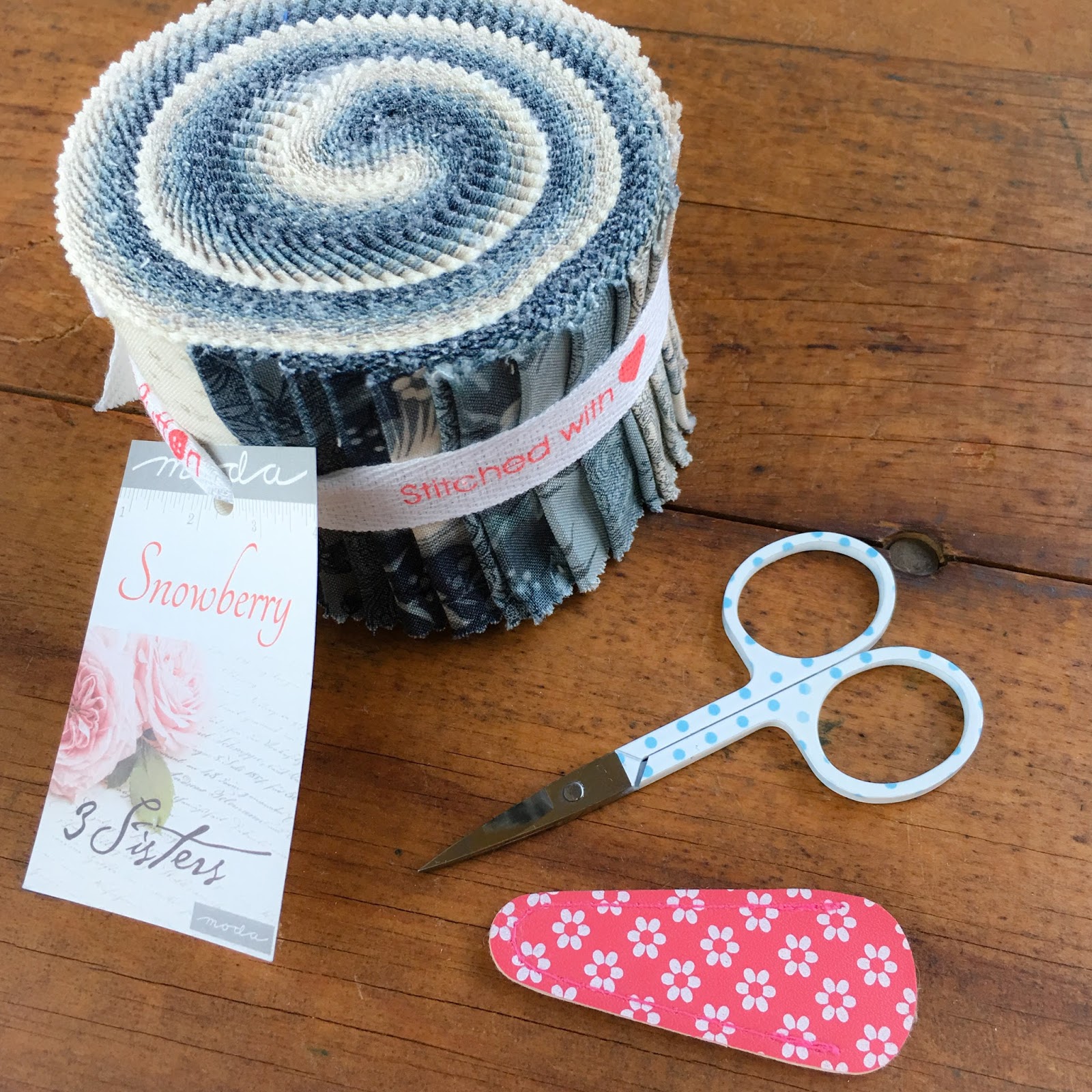 Carried Away Quilting July Sew Sampler box with Fat Quarter Shop