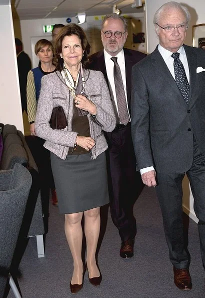 Queen Silvia visited the Swedish National Council for Crime Prevention