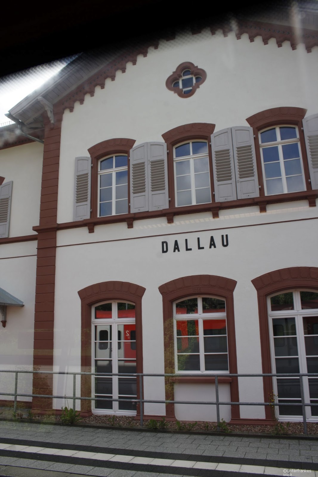 Unterfrankes Welt Bahnhof Dallau