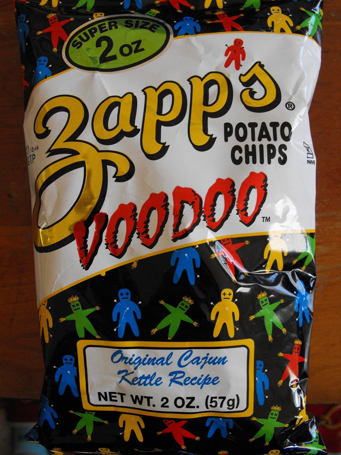 ... Chicks Eatin' Spicy Chips: Snack #206- Zappâs Voodoo Potato Chips