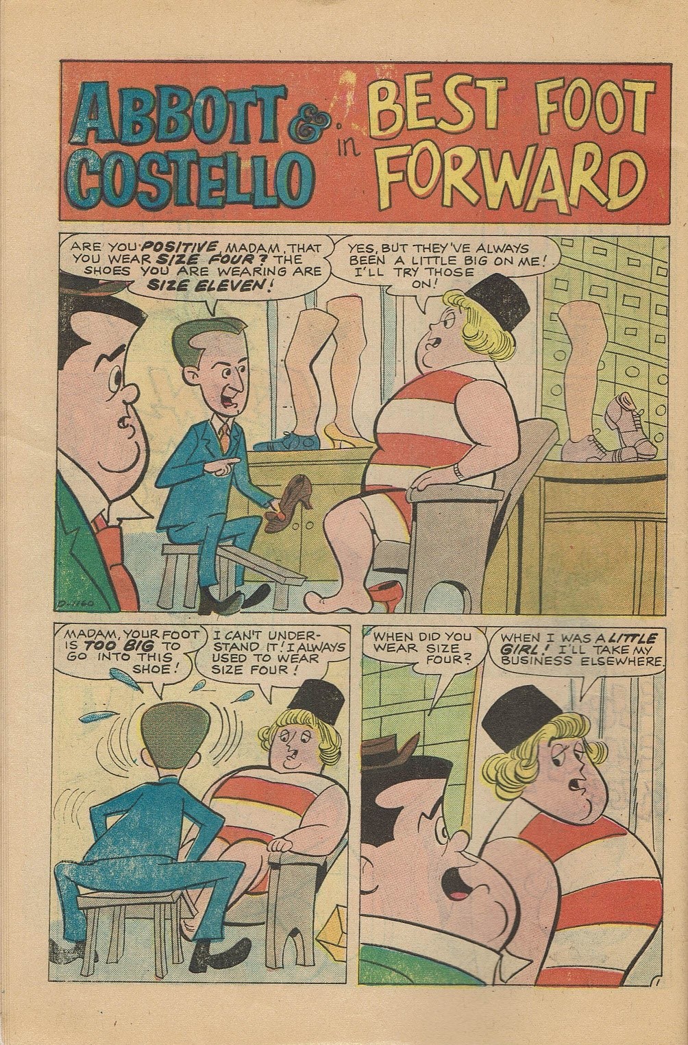 Read online Abbott & Costello comic -  Issue #20 - 10