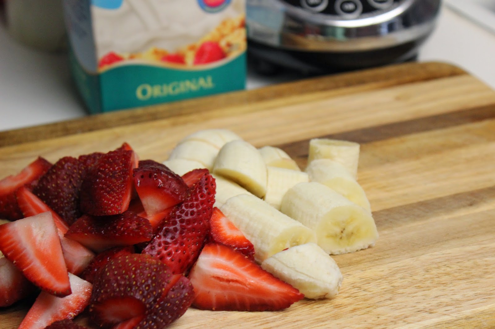 Almond Milk Strawberry Banana Popsicles A Bountiful Love