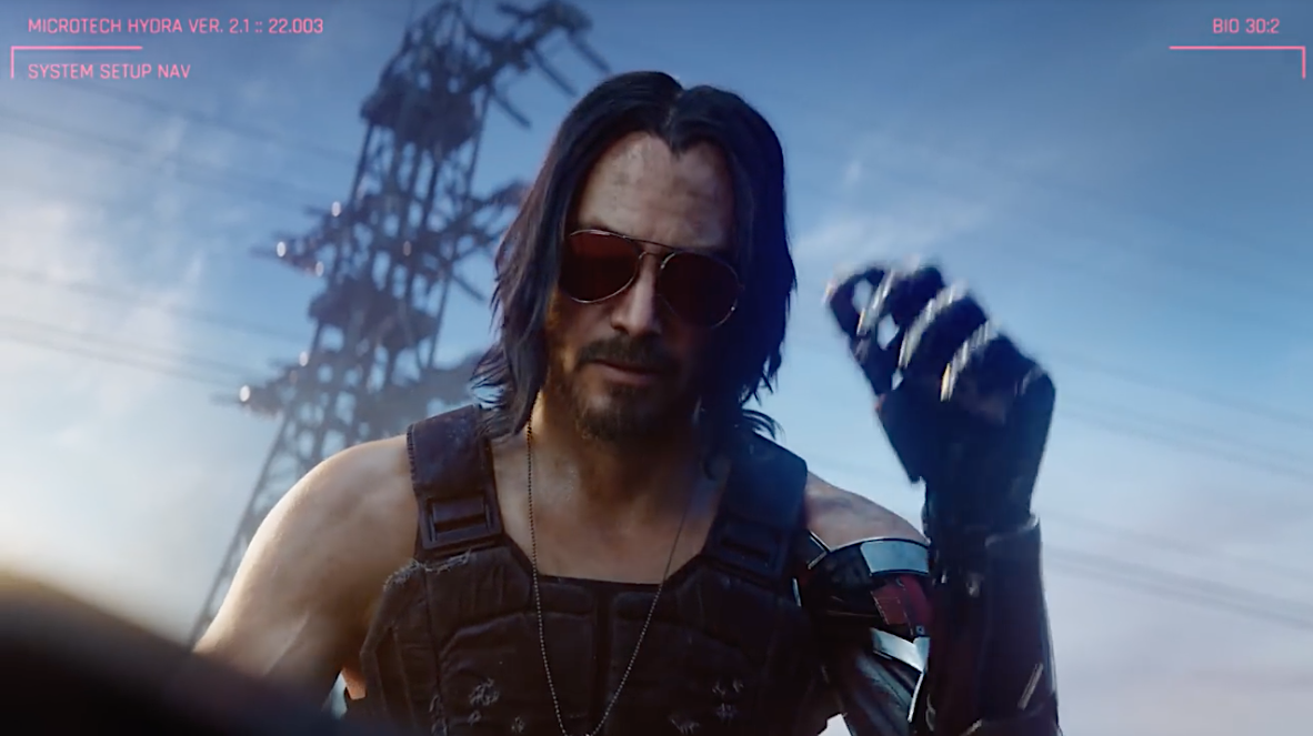Cinematic Trailer For Cyberpunk2077 Introduces Keanu Reeves As The Internets Go Woah