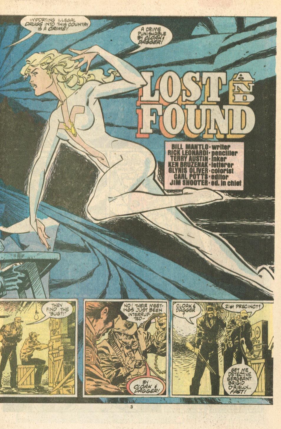 Read online Cloak and Dagger (1985) comic -  Issue #3 - 4
