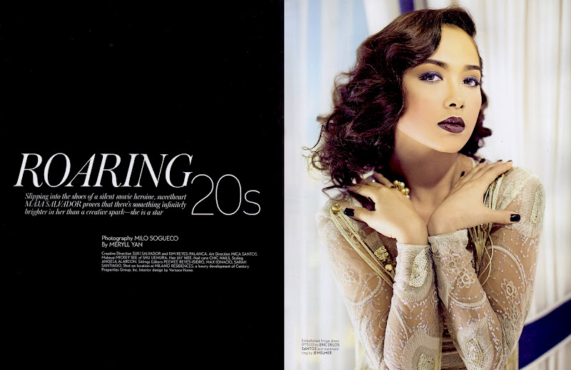 Fashion Media Ph Maja Salvador By Milo Sogueco In Cover Story