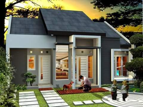 Desain Rumah Minimalis Modern 1 Lantai