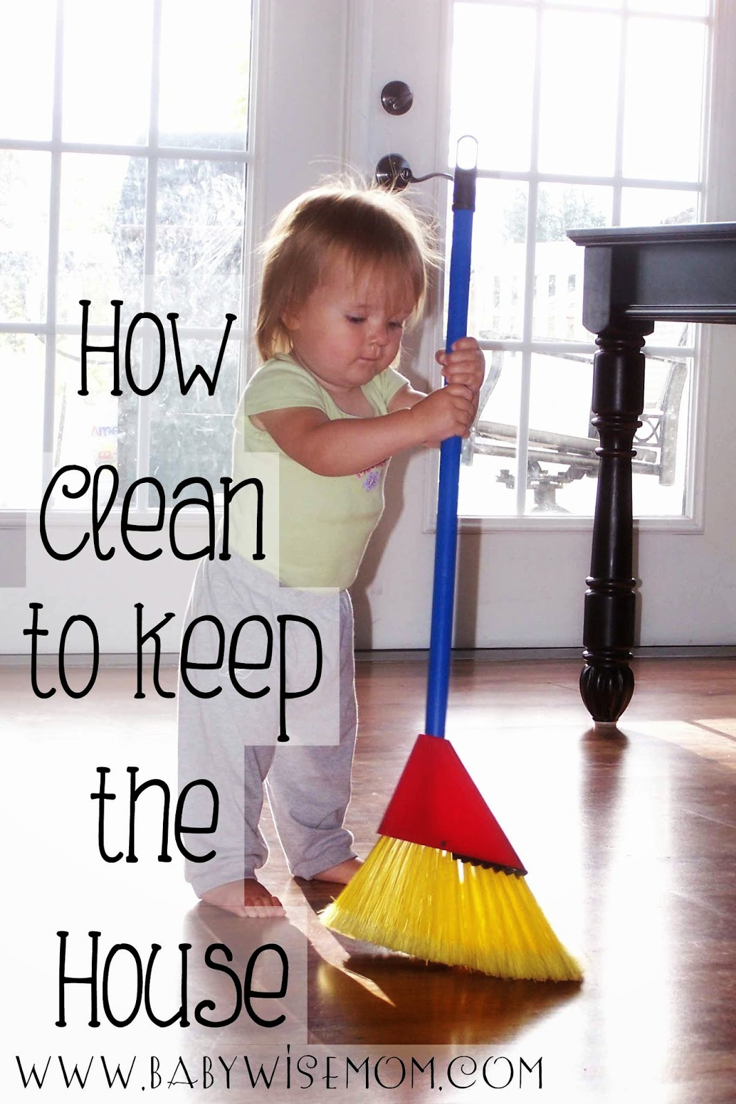 how to clean house