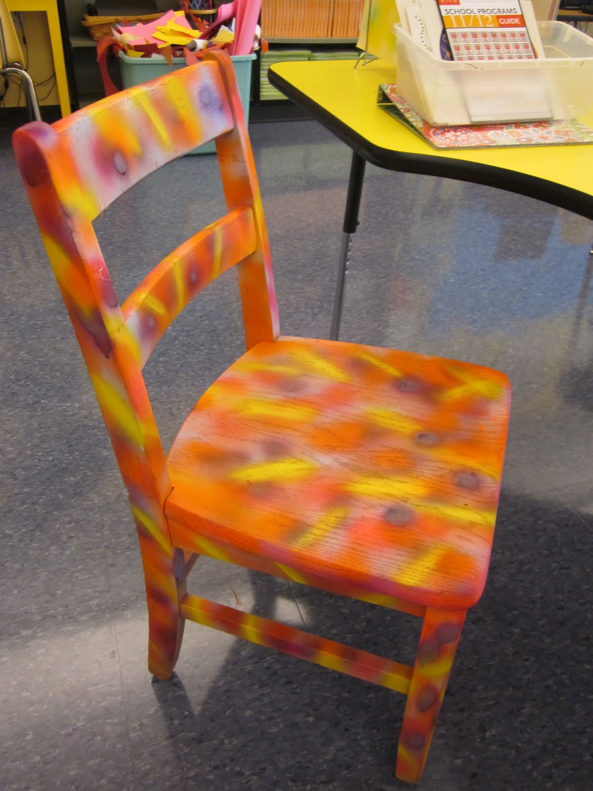 The Lake Forest Louvre: New Chair "OLD" chair in the ART room