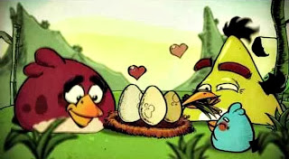 Gambar Angry birds Bergerak Animasi Flash Terbaru 