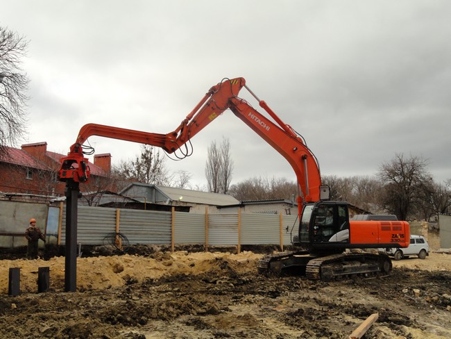 Что такое вибропогружатель и шпунт Ларсена?