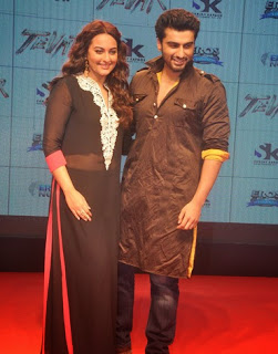 Arjun Kapoor & Sonakshi Sinha launch Tevar bollywood movie Trailer gallery. 