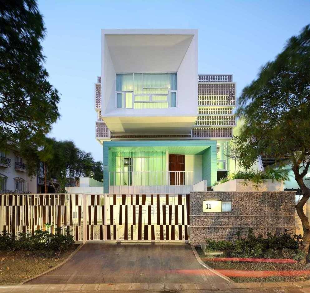 View Model Rumah Minimali Background