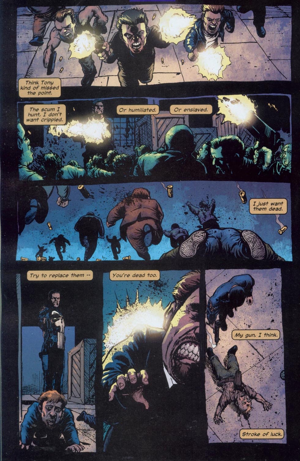 Read online The Punisher (2001) comic -  Issue #17 - Aim Low - 14