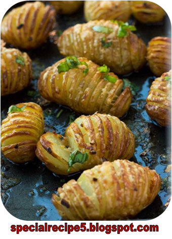 This is The Best #Recipes >> MINI GARLIC & PARMESAN HASSELBACK POTATOES ...