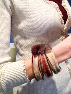 hand-felted bangles