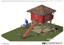 coop chicken nest boxes build plans l301 roll construction