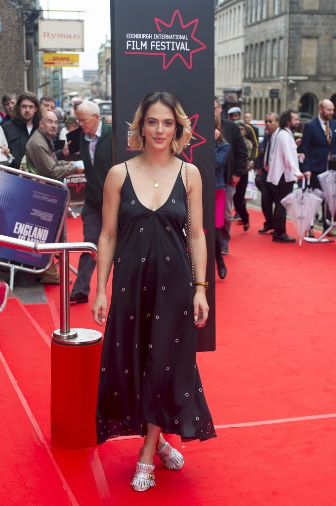 Jessica Brown Findlay World premiere of 'England is Mine' at the 71st