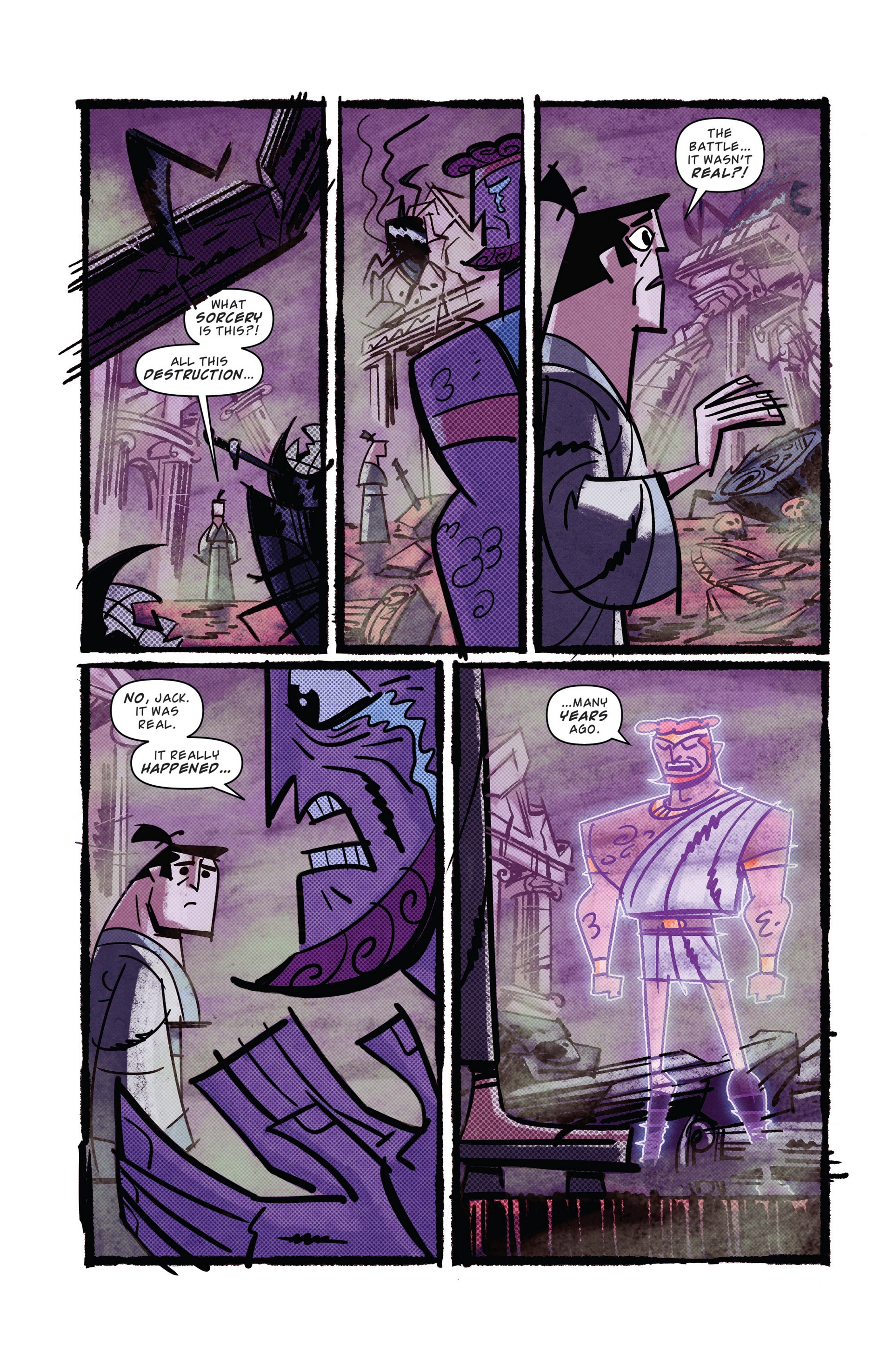 Read online Samurai Jack comic -  Issue #3 - 17