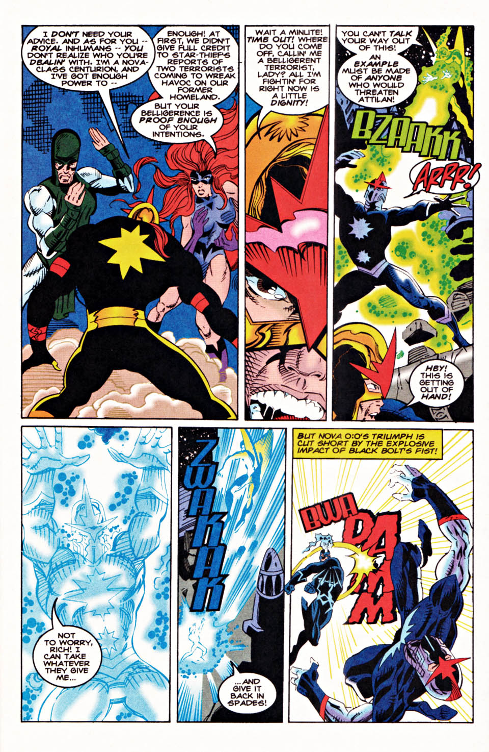 Read online Nova (1994) comic -  Issue #12 - 19