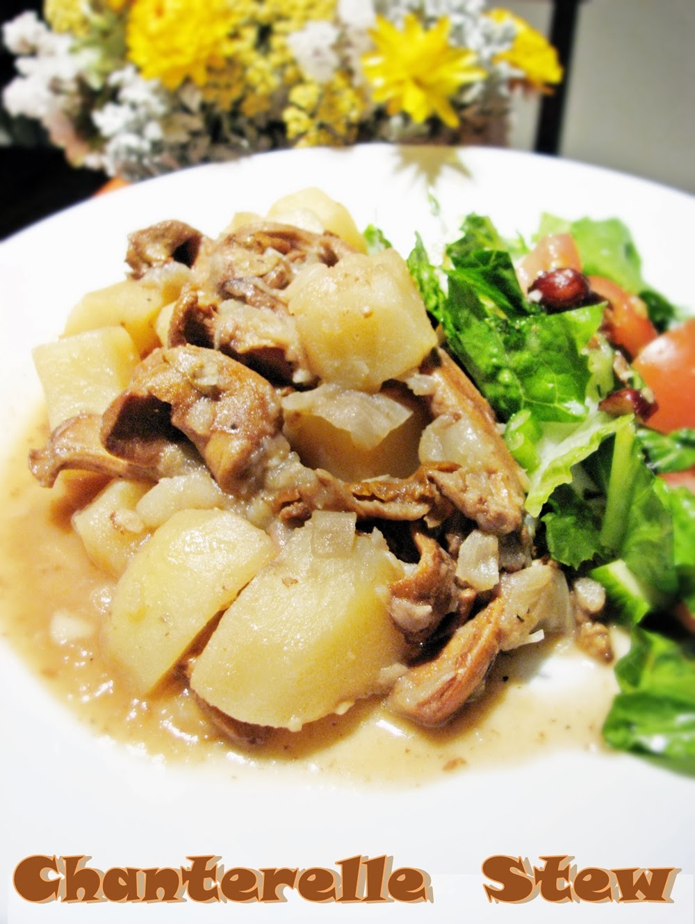 Cook book of trial and error Chanterelle Stew