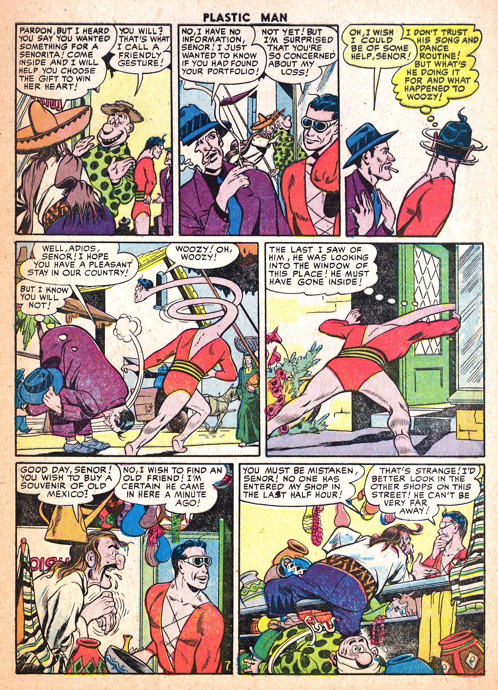 Read online Plastic Man (1943) comic -  Issue #53 - 9