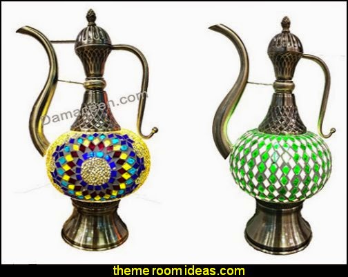 Moroccan Table Lamps I Dream of Jeannie theme bedrooms - Moroccan style decorating - Jeannie bedroom harem style - Arabian Nights theme bedrooms - bed canopy - Moroccan stencils - I dream of Jeannie bottle - satin bedding - throw pillows - Moroccan furniture - Aladdin bedroom ideas - Arabian princess costume - Harem Costumes Moroccan Table Lamps I Dream of Jeannie theme bedrooms - Moroccan style decorating - Jeannie bedroom harem style - Arabian Nights theme bedrooms - bed canopy - Moroccan stencils - I dream of Jeannie bottle - satin bedding - throw pillows - Moroccan furniture - Aladdin bedroom ideas - Arabian princess costume - Harem Costumes