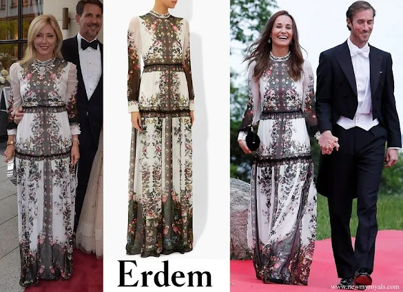 Princess Marie Chantal and Pippa Middleton wore Erdem Kenzie dress