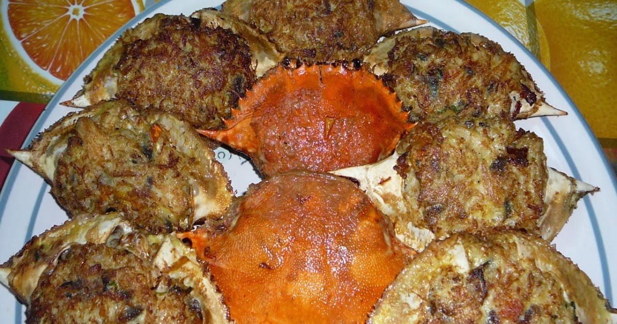 Rellenong Alimasag, Stuffed Crabs