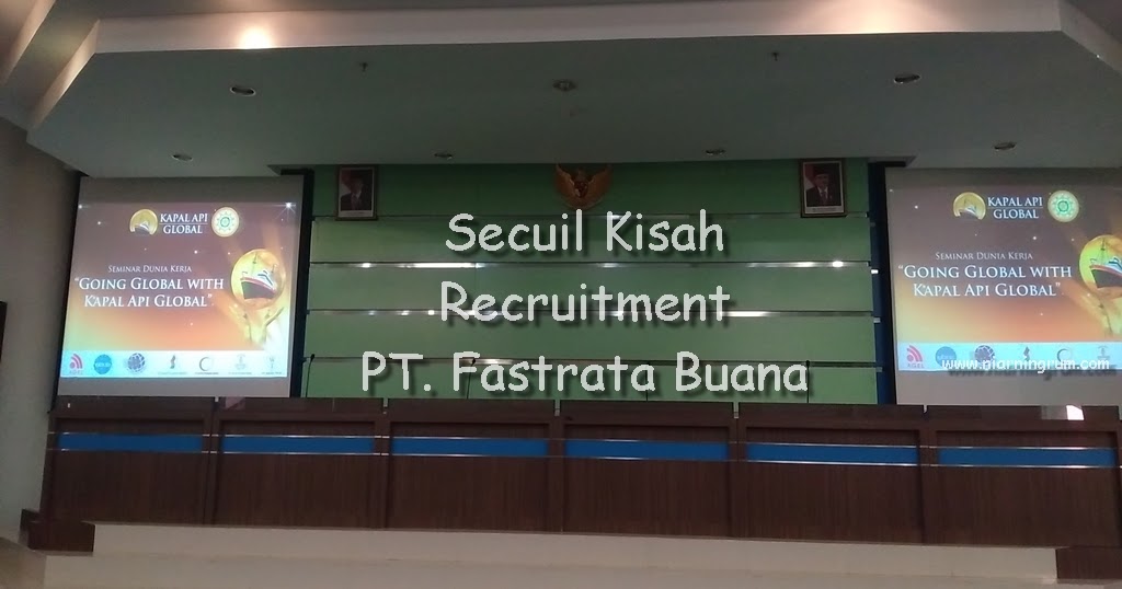 Niar Ningrum Kisah Recruitment Mt Di Pt Fastrata Buana