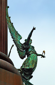 Winged Fame Sculpture at Columbus Monument