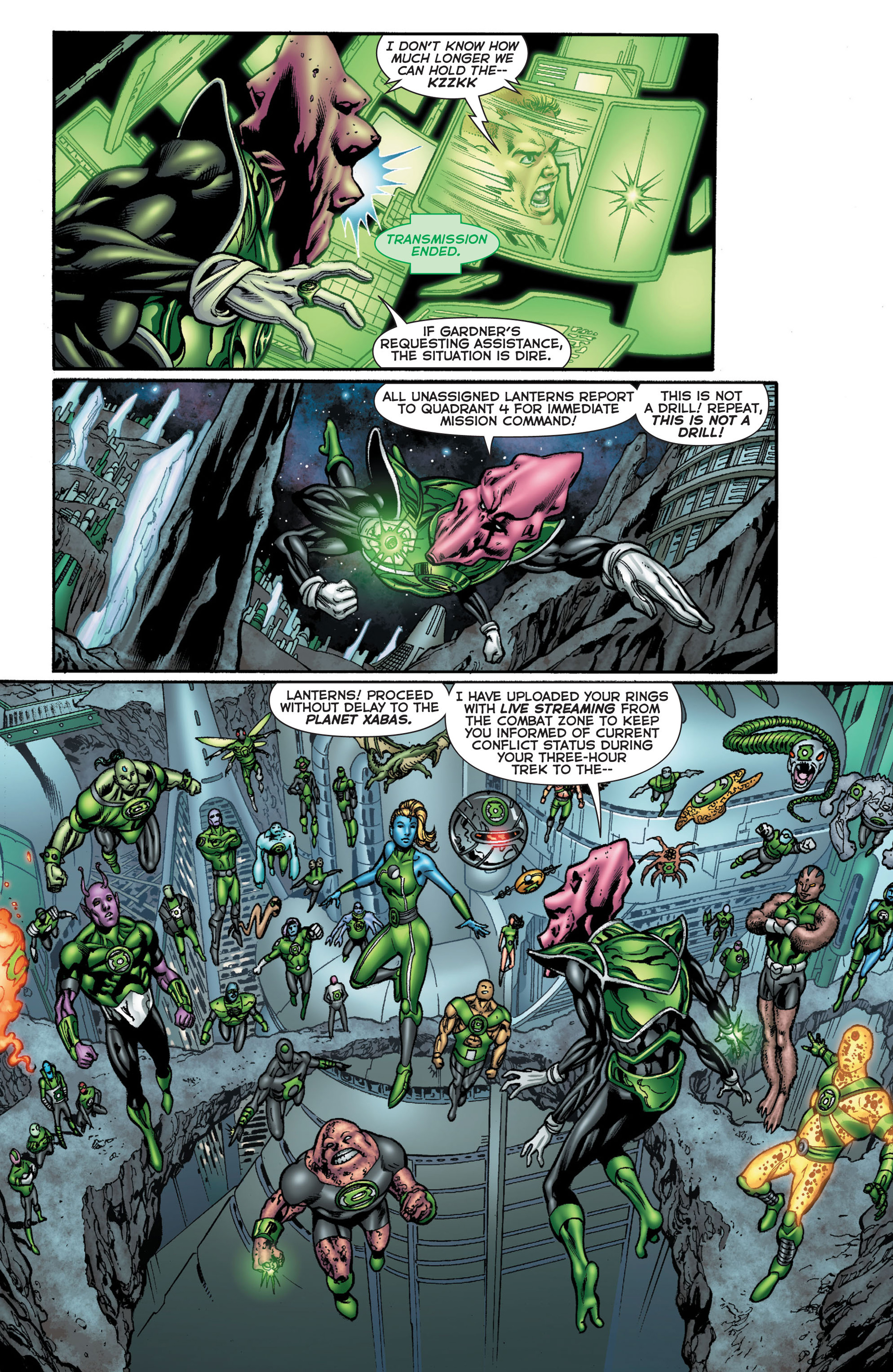 Read online Green Lantern Corps (2011) comic -  Issue #3 - 5
