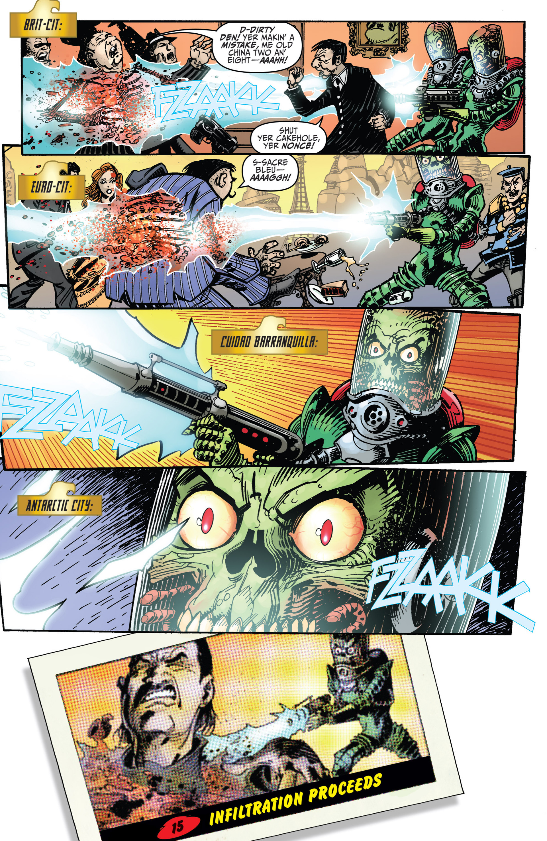 Read online Mars Attacks Judge Dredd comic -  Issue #2 - 4