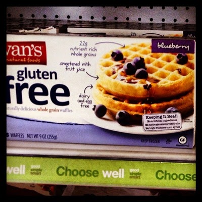 Vegan Vegetarian Food Groceries Target Van's Gluten Free Blueberry Frozen Waffles