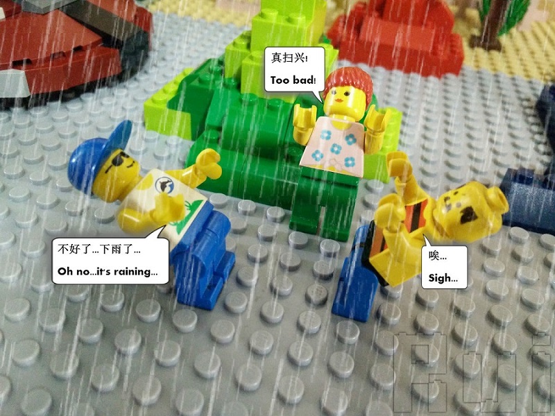Lego Friendship - Suddenly it rains