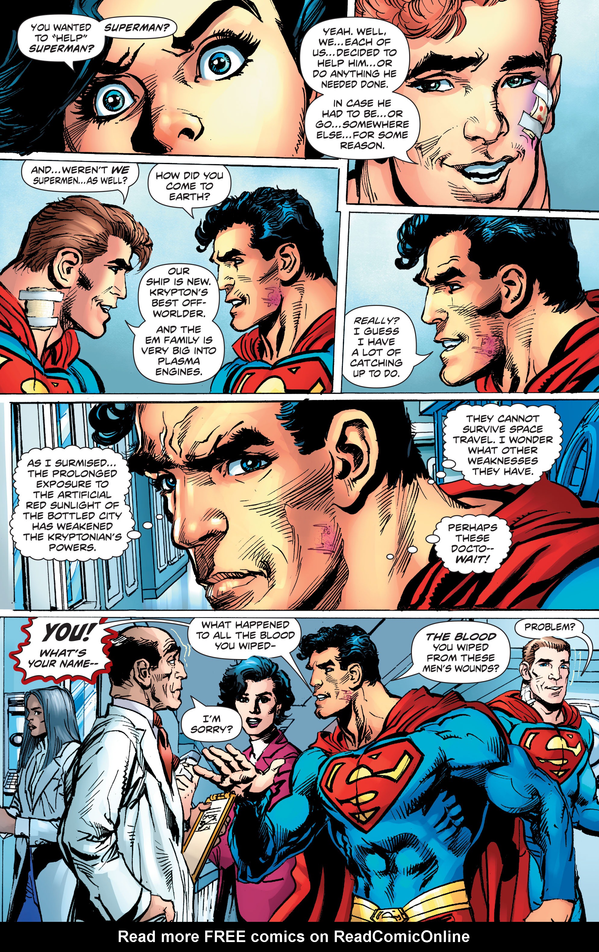 Read online Superman: The Coming of the Supermen comic -  Issue #2 - 10