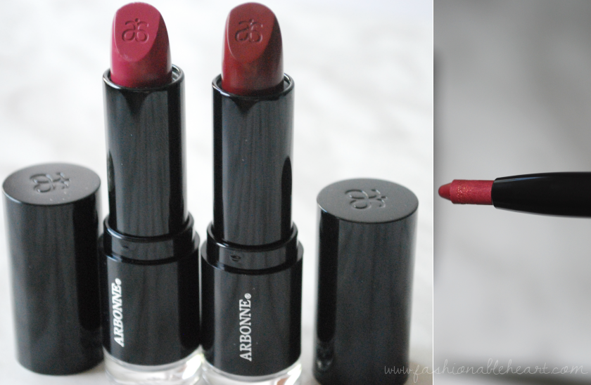 fall trend, lips, arbonne, lipstick, aster, iris, berry, lip liner, swatches, review, bbloggers, bbloggersca, cbb