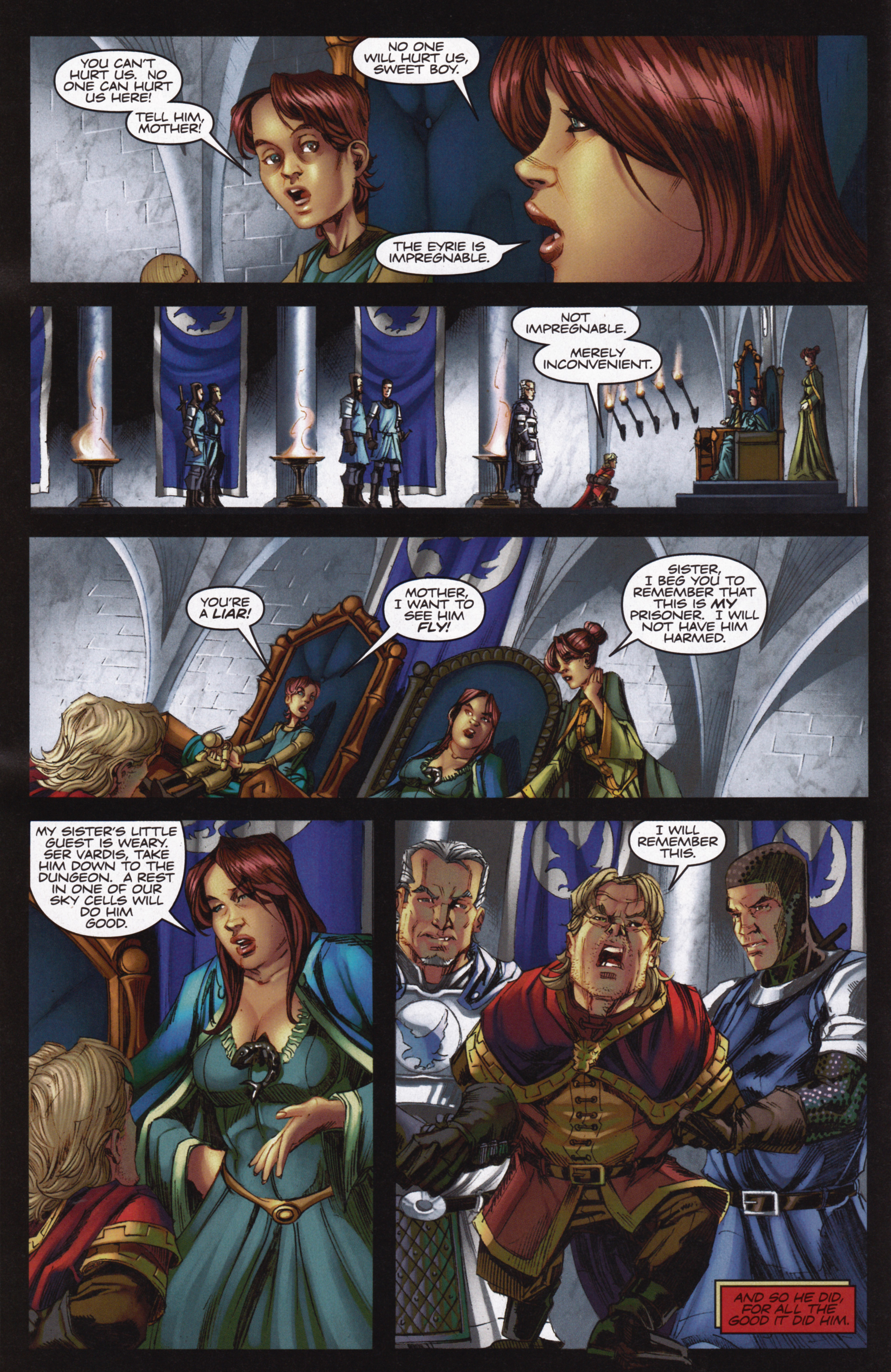Read online A Game Of Thrones comic -  Issue #12 - 16