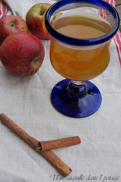 Cidre chaud à la cannelle