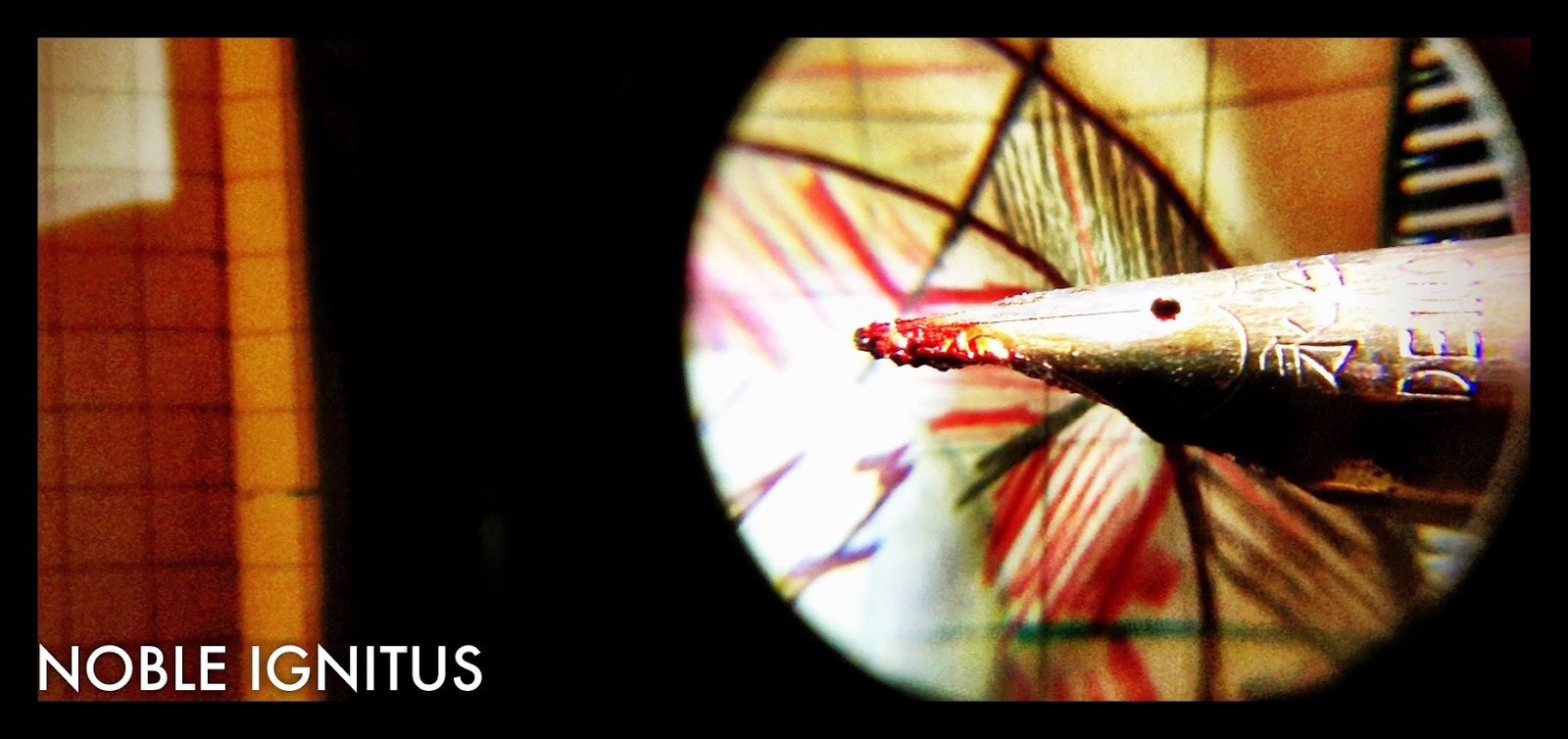 NOBLE IGNITUS Heavy on the nib creep from a Wing Sung 235 i took to work