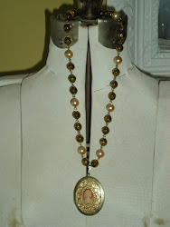 Another Goldtone Cameo Necklace