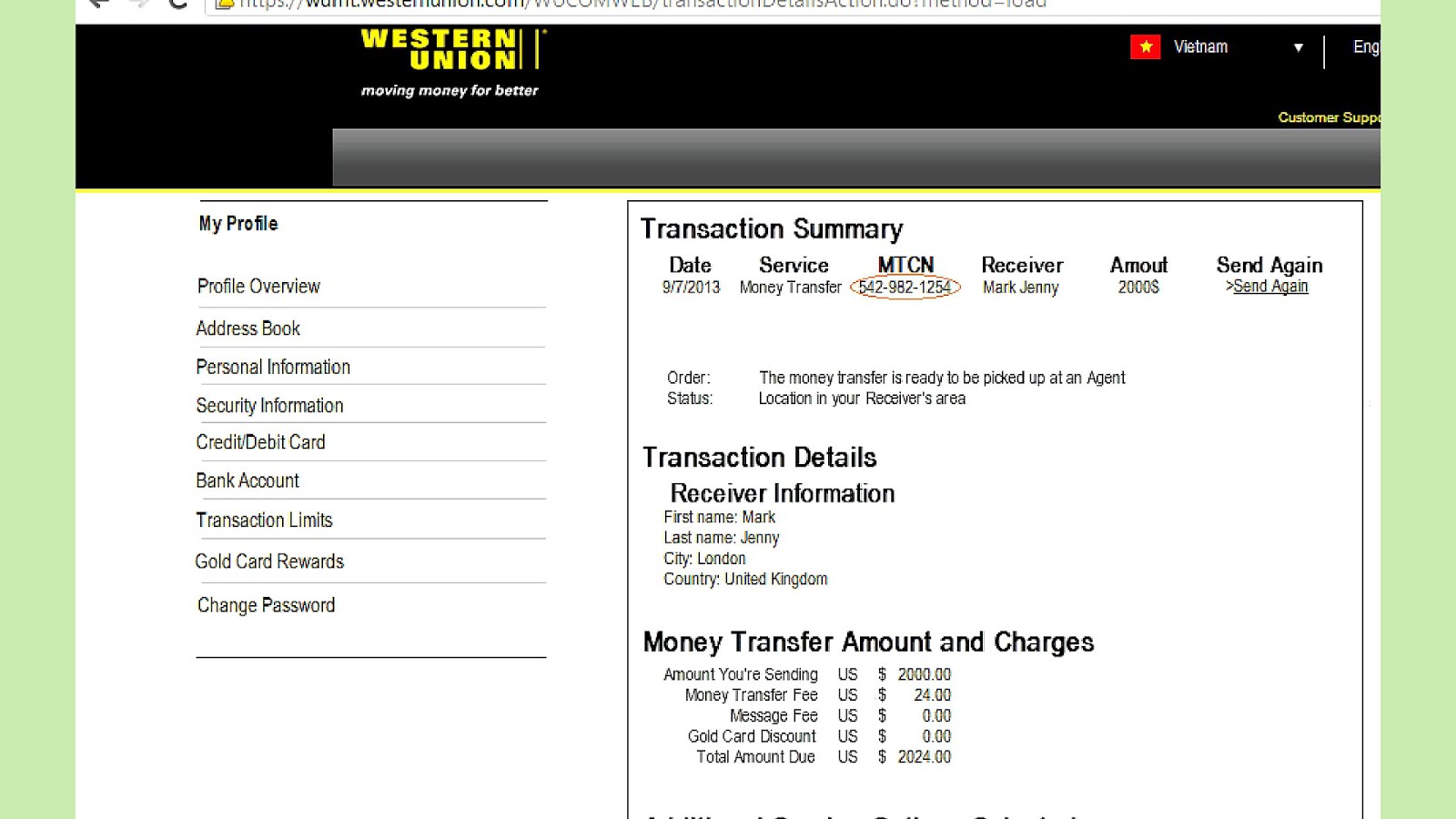 Western Union Gold Card Points Gold Choices