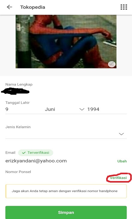 Menambah dan Verifikasi Nomor Ponsel Tokopedia. Menambah dan Verifikasi Nomor Ponsel Tokopedia.