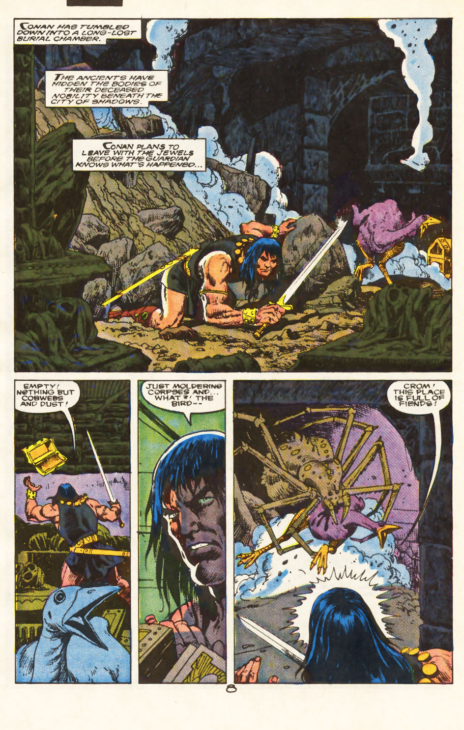 Read online Conan the Barbarian (1970) comic -  Issue #217 - 7