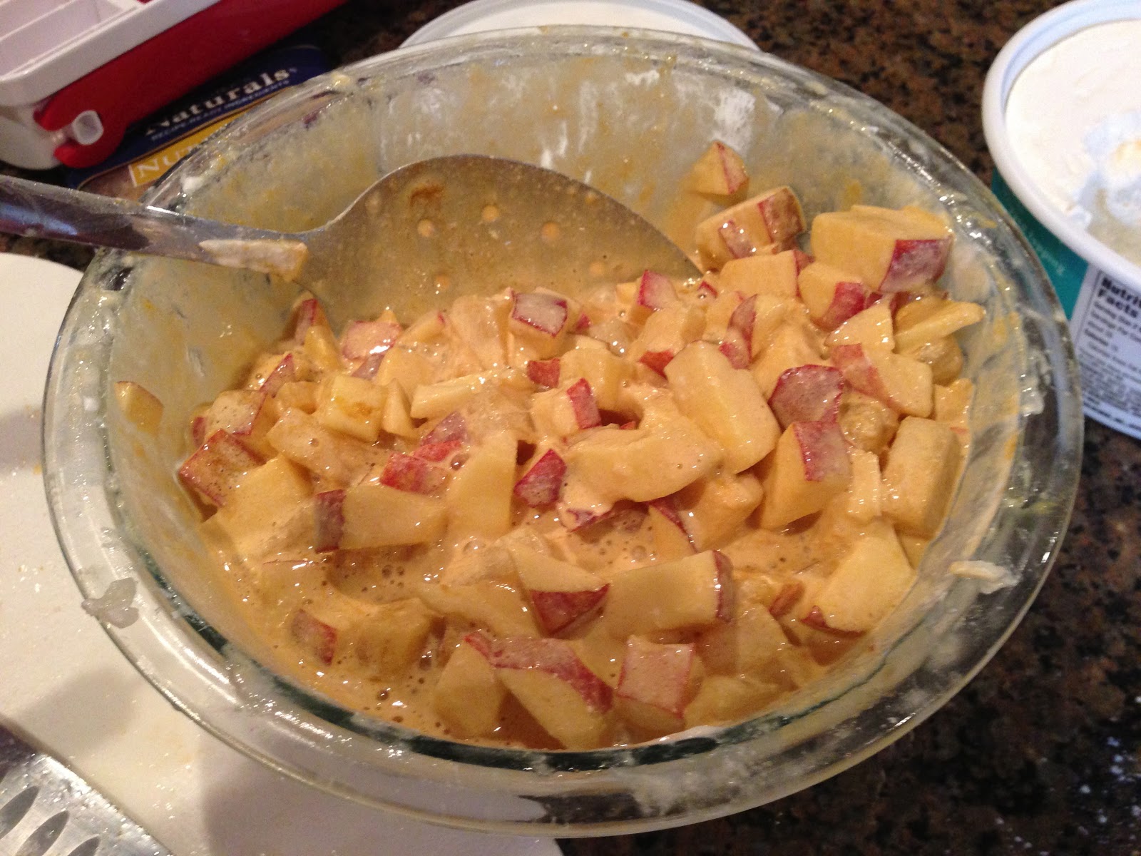 Life According to Weight Watchers Caramel Apple Salad Review!