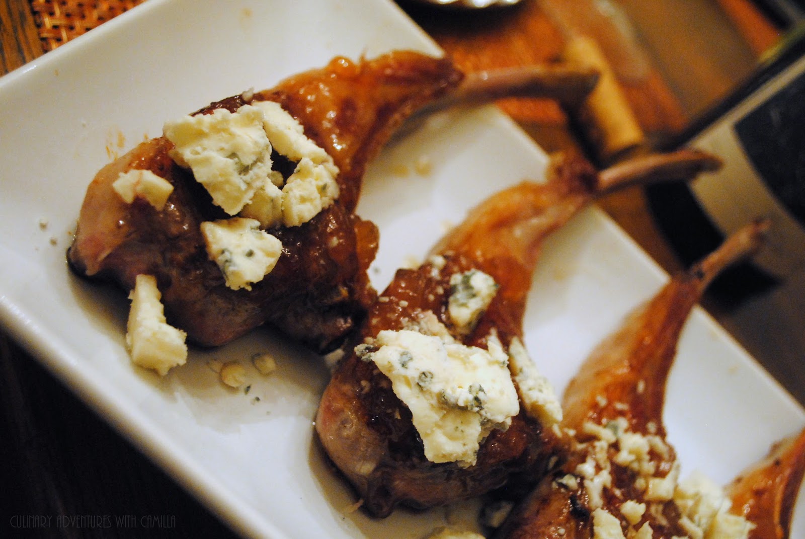 PanSeared Lamb Lollipops with